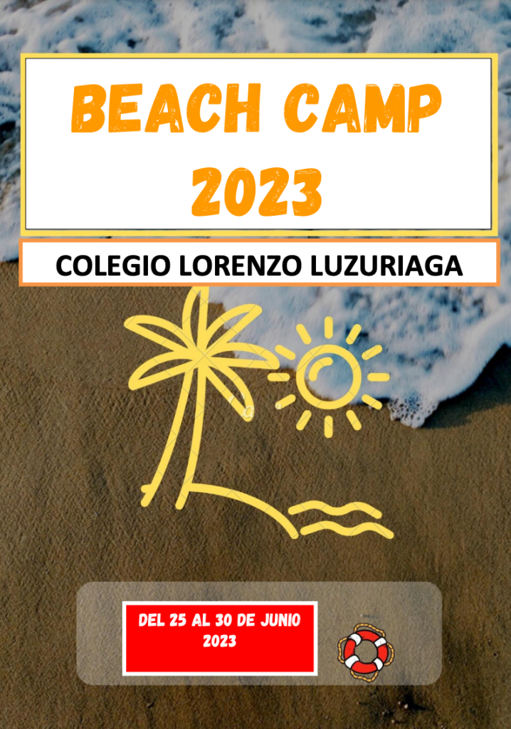 Beach camp 2023 CEIP Lorenzo Luzuriaga