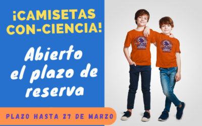 Camisetas CON-CIENCIA Jornadas científicas 2024
