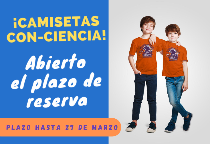 Camisetas CON-CIENCIA Jornadas científicas 2024