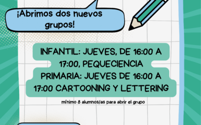 NUEVOS GRUPOS EXTRAESCOLARES