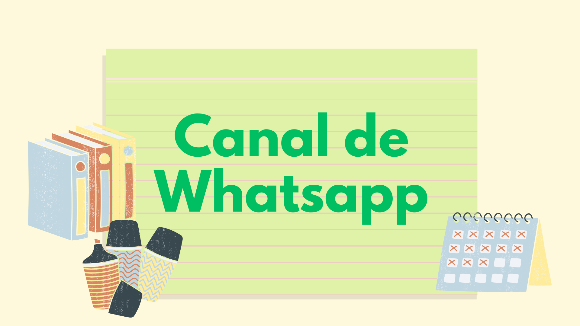 Canal de difusión de WHATSAPP