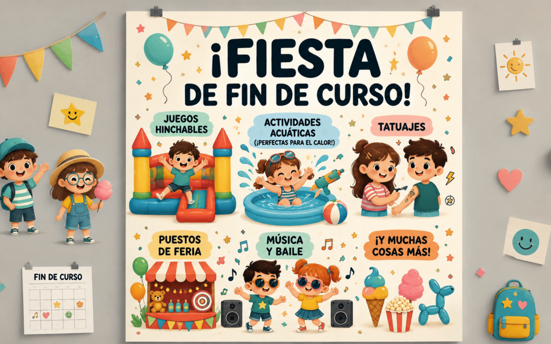 ¡Fiesta de Fin de Curso CEIP Lorenzo Luzuriaga 2026!