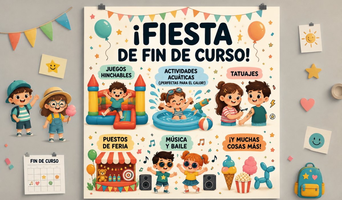 ¡Fiesta de Fin de Curso CEIP Lorenzo Luzuriaga 2026!